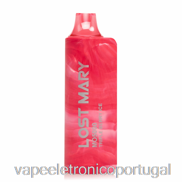 Vape Eletrônico Perdido Mary Mo5000 Descartável Triplo Berry Ice